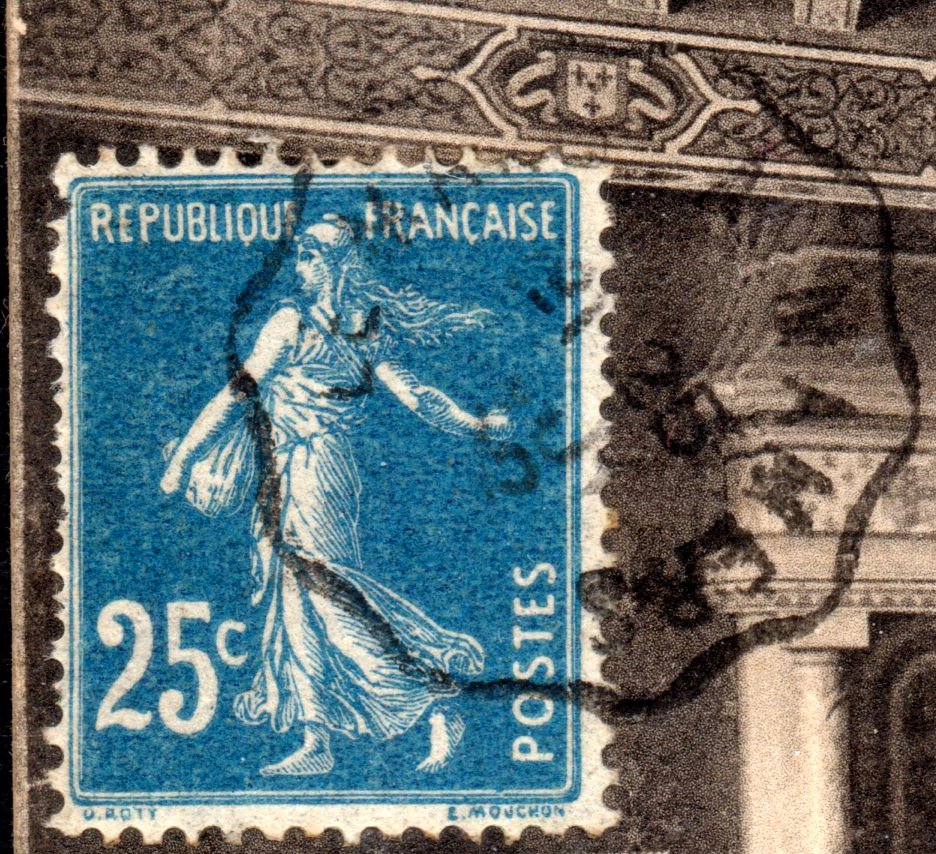 Tramways de la Sarthe : Courrier-Convoyeur Le Mans à Bonnétable '25 Juin 1922'